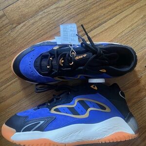 adidas Men's Blue Black Orange Streetball II 🔥